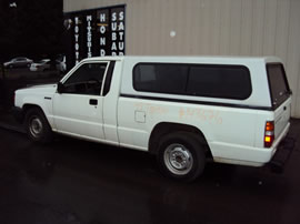 1995 MITSUBISHI TRUCK MIGHTY MAX MODEL REGULAR CAB 2.4L MT 2WD COLOR WHITE 1436764