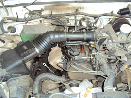 1995 MITSUBISHI TRUCK MIGHTY MAX MODEL REGULAR CAB 2.4L MT 2WD COLOR WHITE 1436764