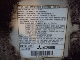 1995 MITSUBISHI TRUCK MIGHTY MAX MODEL REGULAR CAB 2.4L MT 2WD COLOR WHITE 1436764