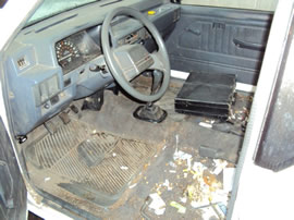 1995 MITSUBISHI TRUCK MIGHTY MAX MODEL REGULAR CAB 2.4L MT 2WD COLOR WHITE 1436764