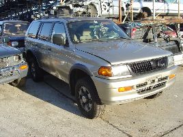 1998 MONTERO SPORT SUV LS MODEL 3.0L AT 2WD COLOR SILVER 