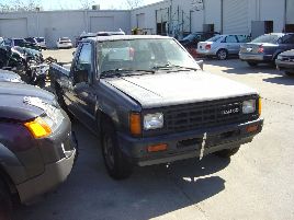 1988 DODGE D-50 TRUCK REGULAR CAB 2.0L MT 5 SPEED 2WD COLOR GRAY 