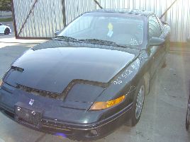 1996 saturn sc2 model 2 door coupe dohc mt color green