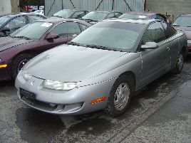 999 saturn sc2 model 2 door coupe dohc mt color silver