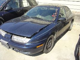 1997 SATURN SL2 MODEL 4 DOOR SEDAN DOHC MT FWD COLOR BLUE