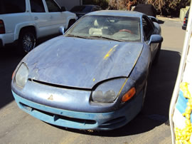 1994 MITSUBISHI 3000 GT 2 DOOR COUPE 3.0L DOHC AT FWD COLOR BLUE 133640