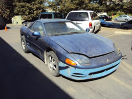 1994 MITSUBISHI 3000 GT 2 DOOR COUPE 3.0L DOHC AT FWD COLOR BLUE 133640