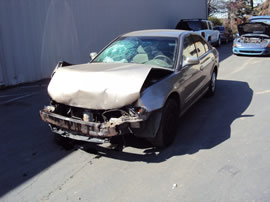 2001 MITSUBISHI GALANT 4 DOOR SEDAN ES MODEL 2.4L AT FWD COLOR GOLD 133639