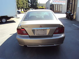 2001 MITSUBISHI GALANT 4 DOOR SEDAN ES MODEL 2.4L AT FWD COLOR GOLD 133639