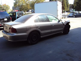 2001 MITSUBISHI GALANT 4 DOOR SEDAN ES MODEL 2.4L AT FWD COLOR GOLD 133639