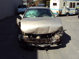 2001 MITSUBISHI GALANT 4 DOOR SEDAN ES MODEL 2.4L AT FWD COLOR GOLD 133639