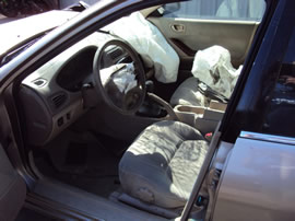 2001 MITSUBISHI GALANT 4 DOOR SEDAN ES MODEL 2.4L AT FWD COLOR GOLD 133639