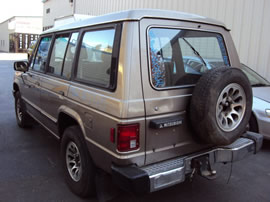 1989 MITSUBISHI MONTERO 4 DOOR LS MODEL 3.0L V6 AT 4X4 COLOR GOLD 133641