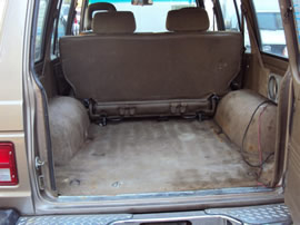 1989 MITSUBISHI MONTERO 4 DOOR LS MODEL 3.0L V6 AT 4X4 COLOR GOLD 133641