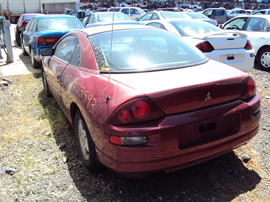 2000 MITSUBISHI ECLIPSE 2 DOOR COUPE 2.4L AT FWD COLOR MAROON STK 123593