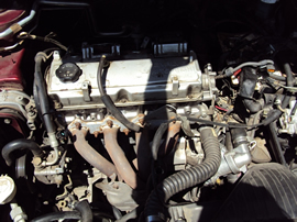 2000 MITSUBISHI ECLIPSE 2 DOOR COUPE 2.4L AT FWD COLOR MAROON STK 123593
