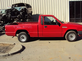 1991 MITSUBISHI PICK UP REGULAR CAB MIGHTY MAX MODEL 2.4L MT 2WD COLOR RED 133643