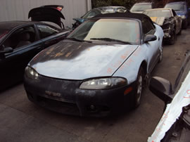 1999 MITSUBISHI ECLIPSE CONVERTIBLE GS SPYDER MODEL 2.4L AT FWD COLOR PRIMER 133644