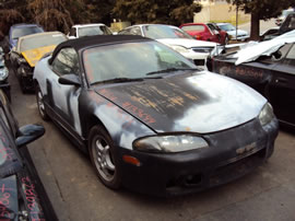 1999 MITSUBISHI ECLIPSE CONVERTIBLE GS SPYDER MODEL 2.4L AT FWD COLOR PRIMER 133644