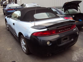 1999 MITSUBISHI ECLIPSE CONVERTIBLE GS SPYDER MODEL 2.4L AT FWD COLOR PRIMER 133644