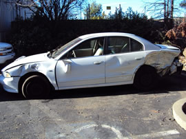 2001 MITSUBISHI GALANT 4 DOOR SEDAN ES MODEL 3.0L V6 AT FWD COLOR WHITE  133646