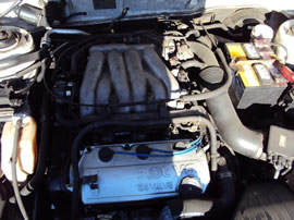 2001 MITSUBISHI GALANT 4 DOOR SEDAN ES MODEL 3.0L V6 AT FWD COLOR WHITE  133646