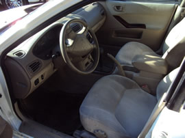 2001 MITSUBISHI GALANT 4 DOOR SEDAN ES MODEL 3.0L V6 AT FWD COLOR WHITE  133646