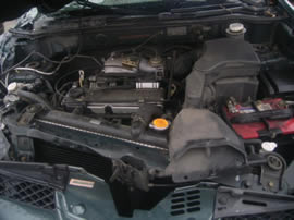 2003 MITSUBISHI OUTLANDER COLOR GREEN STK 113568