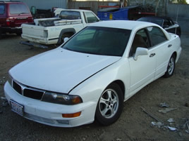 1998 MITSUBISHI DIAMANTE WHITE STK#093462