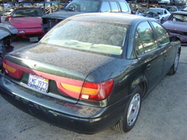 2000 SATURN SL2, GREEN STK#099751