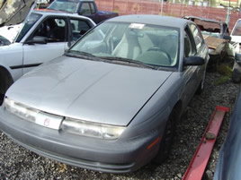 1997 SATURN SL2, Silver,  STK#099752