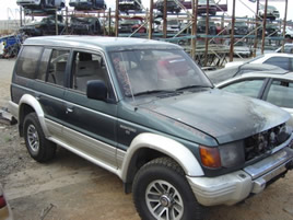 1992 MITSUBISHI MONTERO, AUTO TRANS, COLOR:GREEN, STK:093442