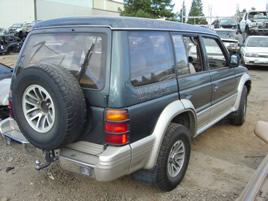 1992 MITSUBISHI MONTERO, AUTO TRANS, COLOR:GREEN, STK:093442