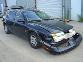 2000 SATURN SL2, AUTO TRANS, COLOR: BLACK, STK:099747