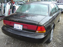 1997 SATURN SL2, Black, STK# 099753