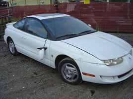 1998 SATURN Sc2, MANUAL TRANS, COLOR: WHITE, STK:099744