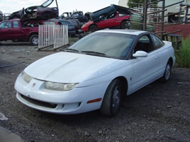 1998 SATURN Sc2, MANUAL TRANS, COLOR: WHITE, STK:099744