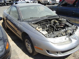 1998 SATURN SC2  SILVER,STK#0099737