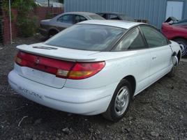 1998 SATURN Sc2, MANUAL TRANS, COLOR: WHITE, STK:099744