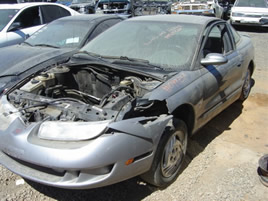 1998 SATURN SC2  SILVER,STK#0099737