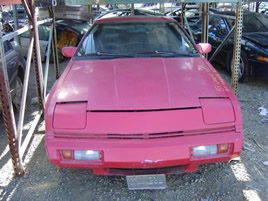 1987 MITSUBISHI CONQUEST , MANUAL, COLOR RED , SUPER CLEAN, STK# 093465