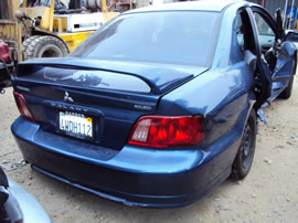 2003 MITSUBUSHI GALANT 4CYL, AUTOMATIC, STK# 093467