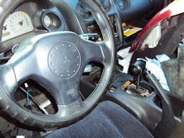 2001 MITSUBISHI ECLIPSE CONVERTABLE 4CY, AUTOMATIC TRANS, STK: 093468