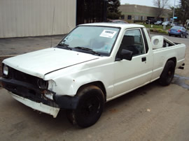 1990 MITSUBISHI TRUCK 4CYL, COLOR WHITE 