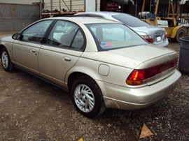 1999 SATURN SL2, 4DOOR COLOR GOLD