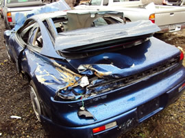 1994 MITSUBISHI STEALTH RT TWIN TURBO, 6 SPEED TRANSMISSION, COLOR BLUE STK # 103478