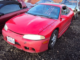 1997 MITSUBSHI ECLIPSE RS , 4CYL , 5 SPEED TRANSMISSION , STK # 103479 
