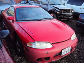 1997 MITSUBSHI ECLIPSE RS , 4CYL , 5 SPEED TRANSMISSION , STK # 103479 