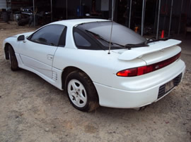 1991 MITSUBISHI 3000 GT , COLOR WHITE , STK # 103488