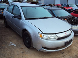 2003 SATURN ION 4CYL , AUTOMATIC TRANSMISSION , COLOR SILVER,  STK # 109765
